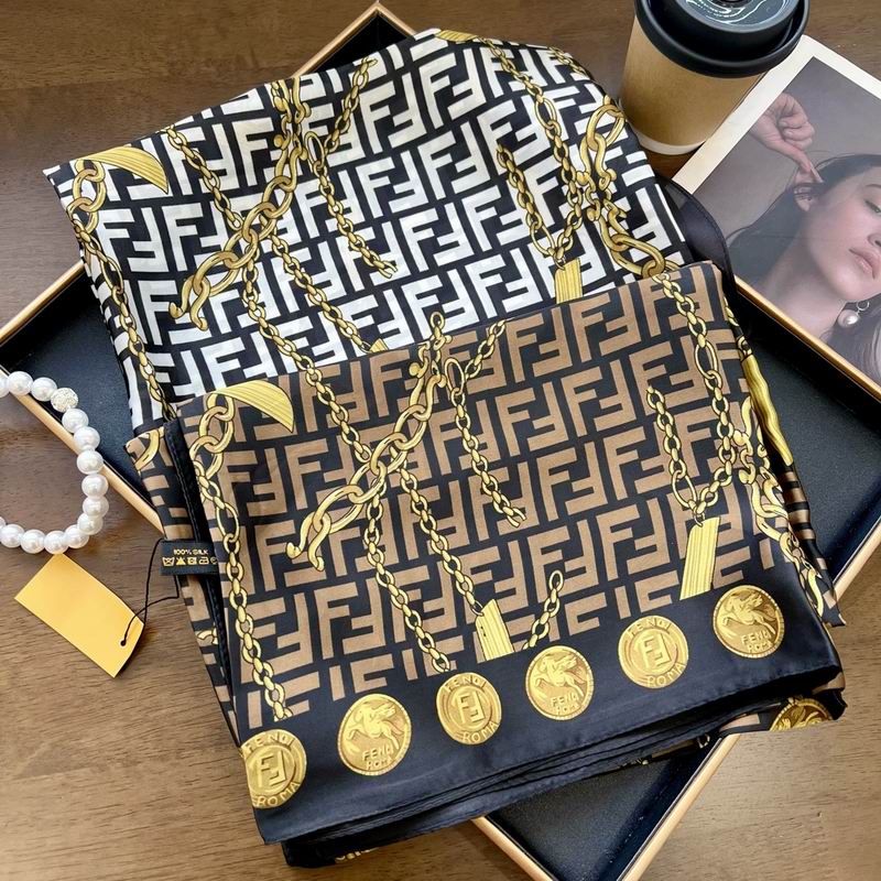 Fendi silk scarf 90-180cm E032929
